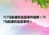 717马航客机坠毁事件视频（717马航客机坠毁事件）