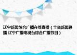 辽宁新闻综合广播在线直播（全省新闻联播 辽宁广播电视台综合广播节目）