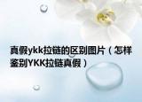 真假ykk拉链的区别图片（怎样鉴别YKK拉链真假）
