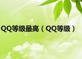 QQ等级最高（QQ等级）