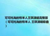 可可托海的牧羊人王琪演唱完整版（可可托海的牧羊人 王琪演唱歌曲）