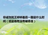 非诚勿扰王婷婷最后一期是什么时间（或是他有没有被牵走）