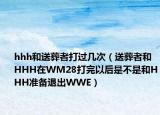 hhh和送葬者打过几次（送葬者和HHH在WM28打完以后是不是和HHH准备退出WWE）