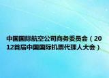 中国国际航空公司商务委员会（2012首届中国国际机票代理人大会）