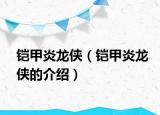 铠甲炎龙侠（铠甲炎龙侠的介绍）