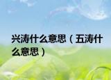 兴涛什么意思（五涛什么意思）