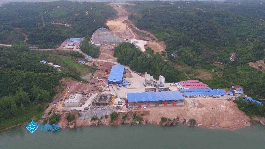 宜昌白洋长江大桥建设中，快来看看大桥将来是什么样子!