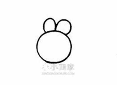 中秋节嫦娥仙子简笔画画法图片步骤- www.xiaoxiaohuajia.com
