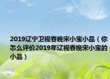 2019辽宁卫视春晚宋小宝小品（你怎么评价2019年辽视春晚宋小宝的小品）