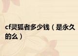 cf灵狐者多少钱（是永久的么）