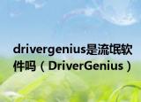 drivergenius是流氓软件吗（DriverGenius）