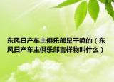 东风日产车主俱乐部是干嘛的（东风日产车主俱乐部吉祥物叫什么）
