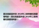 莫名我就喜欢你 2018年上映青春校园爱情电影（莫名我就喜欢你 2018年上映青春校园爱情电影）