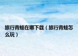 旅行青蛙在哪下载（旅行青蛙怎么玩）
