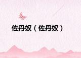 佐丹奴（佐丹奴）