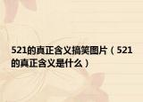 521的真正含义搞笑图片（521的真正含义是什么）