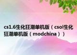 cs1.6生化狂潮单机版（csol生化狂潮单机版（modchina））