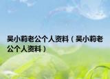 吴小莉老公个人资料（吴小莉老公个人资料）