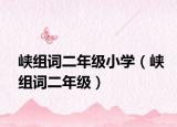 峡组词二年级小学（峡组词二年级）