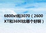 6800xt和3070（2600XT和3690比哪个好啊）