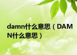 damn什么意思（DAMN什么意思）