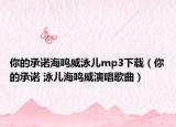 你的承诺海鸣威泳儿mp3下载（你的承诺 泳儿海鸣威演唱歌曲）