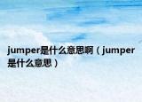 jumper是什么意思啊（jumper是什么意思）