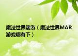 魔法世界端游（魔法世界MAR游戏哪有下）