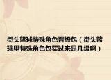 街头篮球特殊角色晋级包（街头篮球里特殊角色包买过来是几级啊）