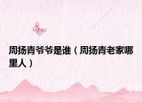 周扬青爷爷是谁（周扬青老家哪里人）