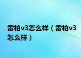 雷柏v3怎么样（雷柏v3怎么样）