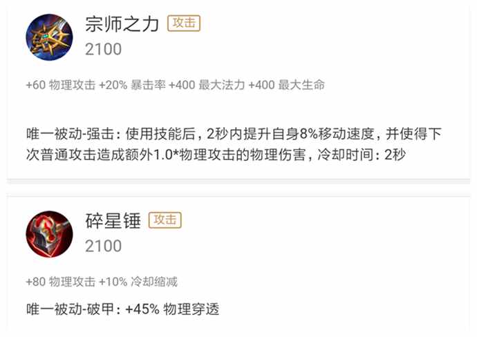 KPL大神出装系列：QG刺痛超神裴擒虎出装解析
