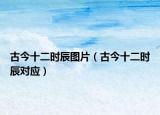 古今十二时辰图片（古今十二时辰对应）