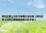 阿玛尼男士方形手表图片及价格（阿玛尼男士白色石英精密陶瓷方形手表）