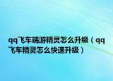 qq飞车端游精灵怎么升级（qq飞车精灵怎么快速升级）