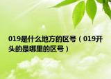 019是什么地方的区号（019开头的是哪里的区号）