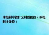 冰柜制冷管什么材质的好（冰柜 制冷设备）