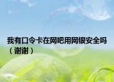 我有口令卡在网吧用网银安全吗（谢谢）
