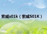 索威s01k（索威S01K）
