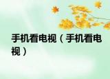 手机看电视（手机看电视）
