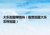 大东加盟赚钱吗（我想加盟大东怎样加盟）