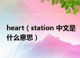 heart（station 中文是什么意思）