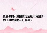 真爱你的云黄国俊现场版（黄国俊的《真爱你的云》歌词）