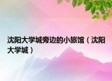 沈阳大学城旁边的小旅馆（沈阳大学城）