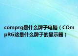 comprg是什么牌子电脑（COmpRG这是什么牌子的显示器）