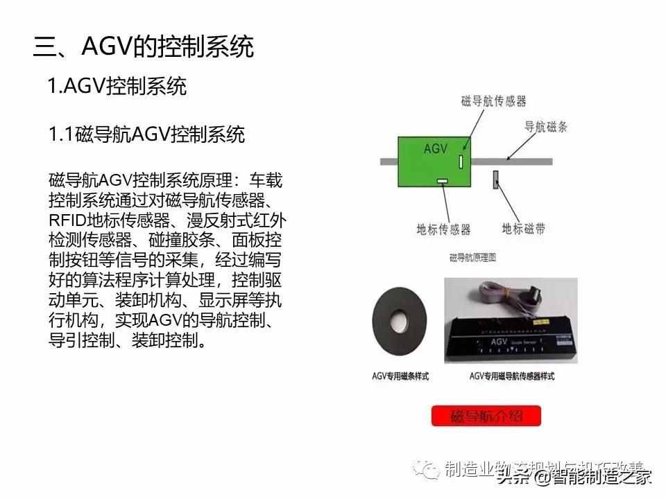 智能自动化物流系统AGV基础知识（完整介绍）