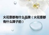 火花塞都有什么品牌（火花塞都有什么牌子的）