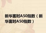 新华富时A50指数（新华富时A50指数）