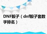 DNF骰子（dnf骰子套数字排名）