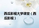 西瓜影视大学课堂（西瓜影视）
